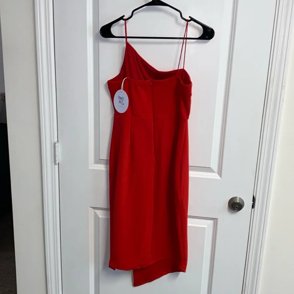 Aero Red Midi Dress by Princess Polly_4